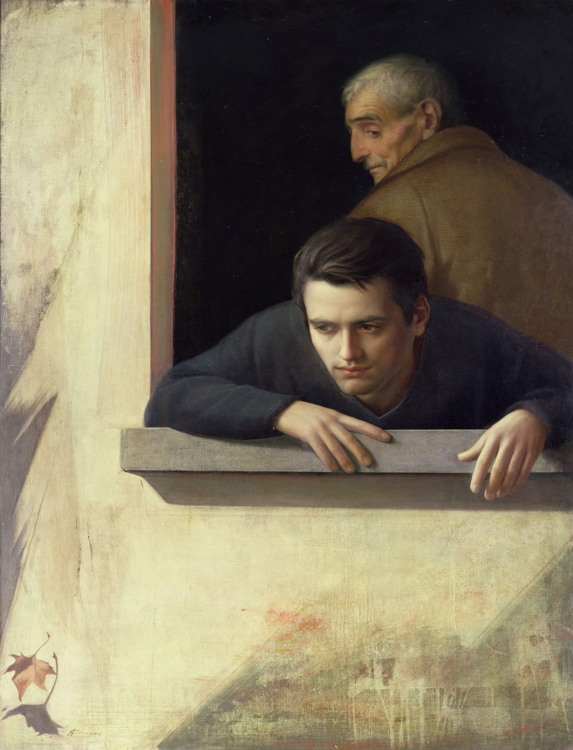Antonio Ciccone, Les deux âges, 1960, tempera grasse, The Forbes Magazine Collection.