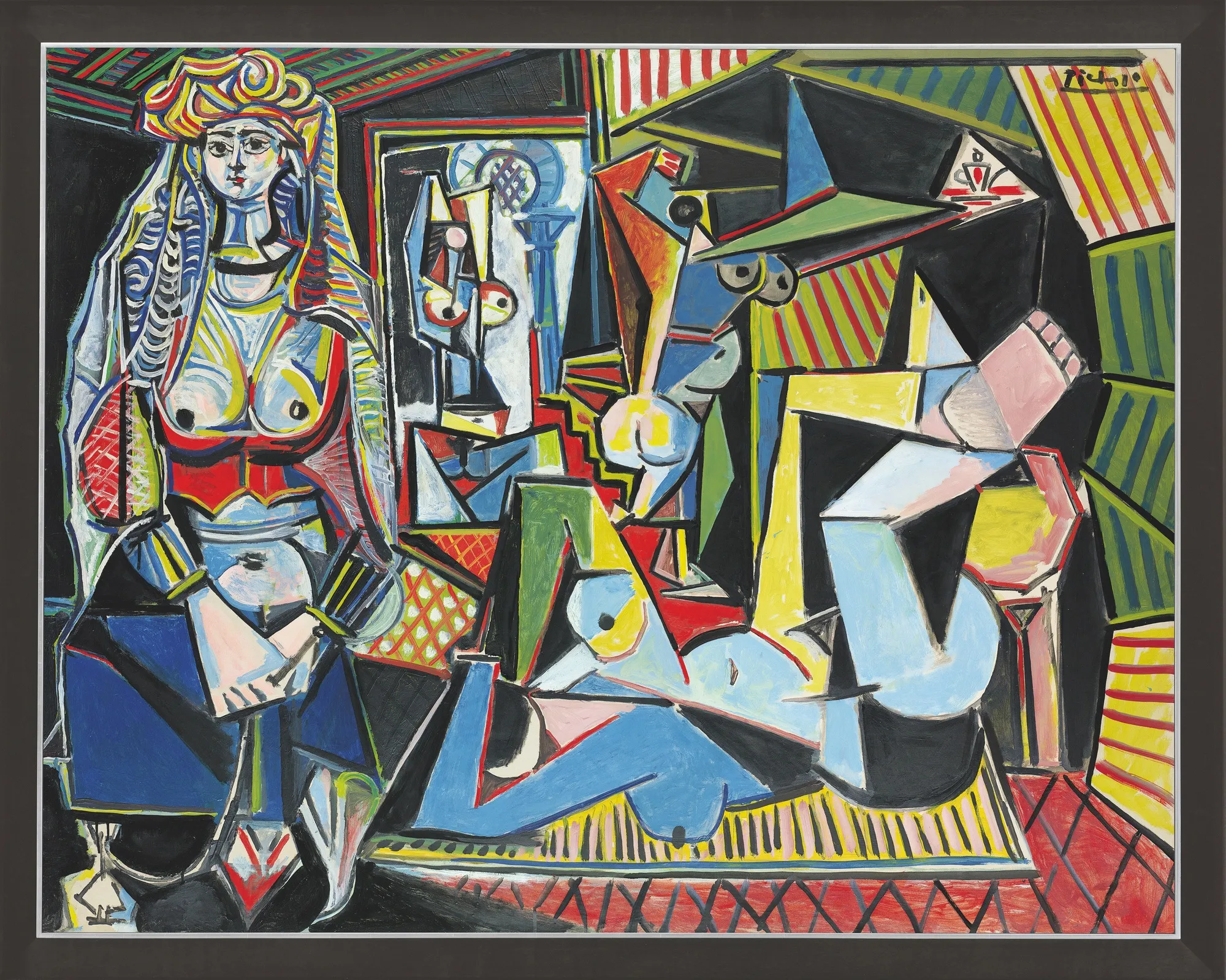Femme d'Alger version O Picasso