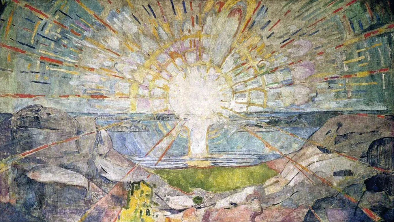 Le Soleil The Sun Edvard Munch