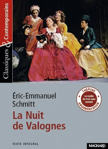 Éric-Emmanuel Schmitt, La Nuit de Valognes, 1989, Éditions Magnard.