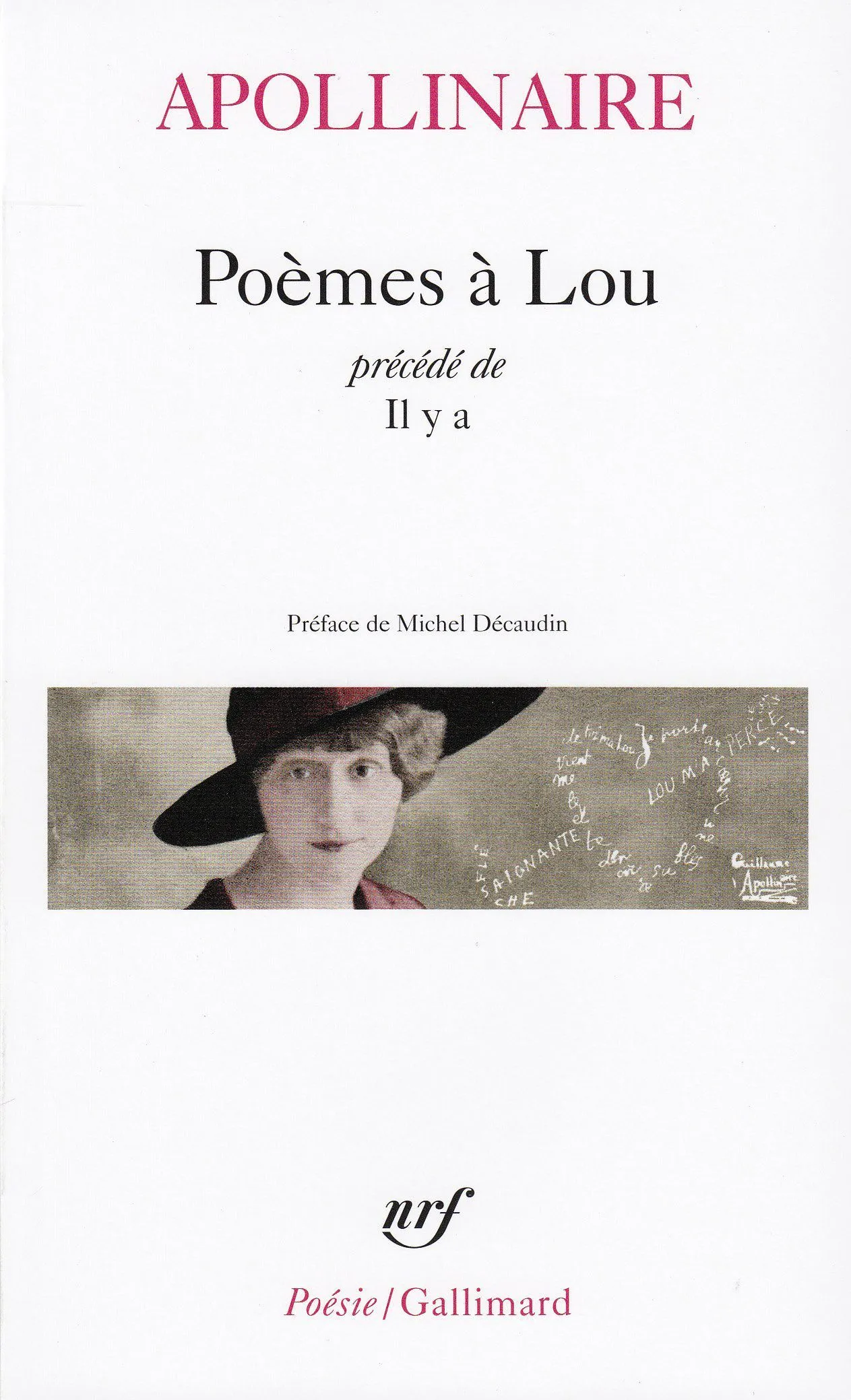Couverture Poemes a Lou de Guillaume Apollinaire