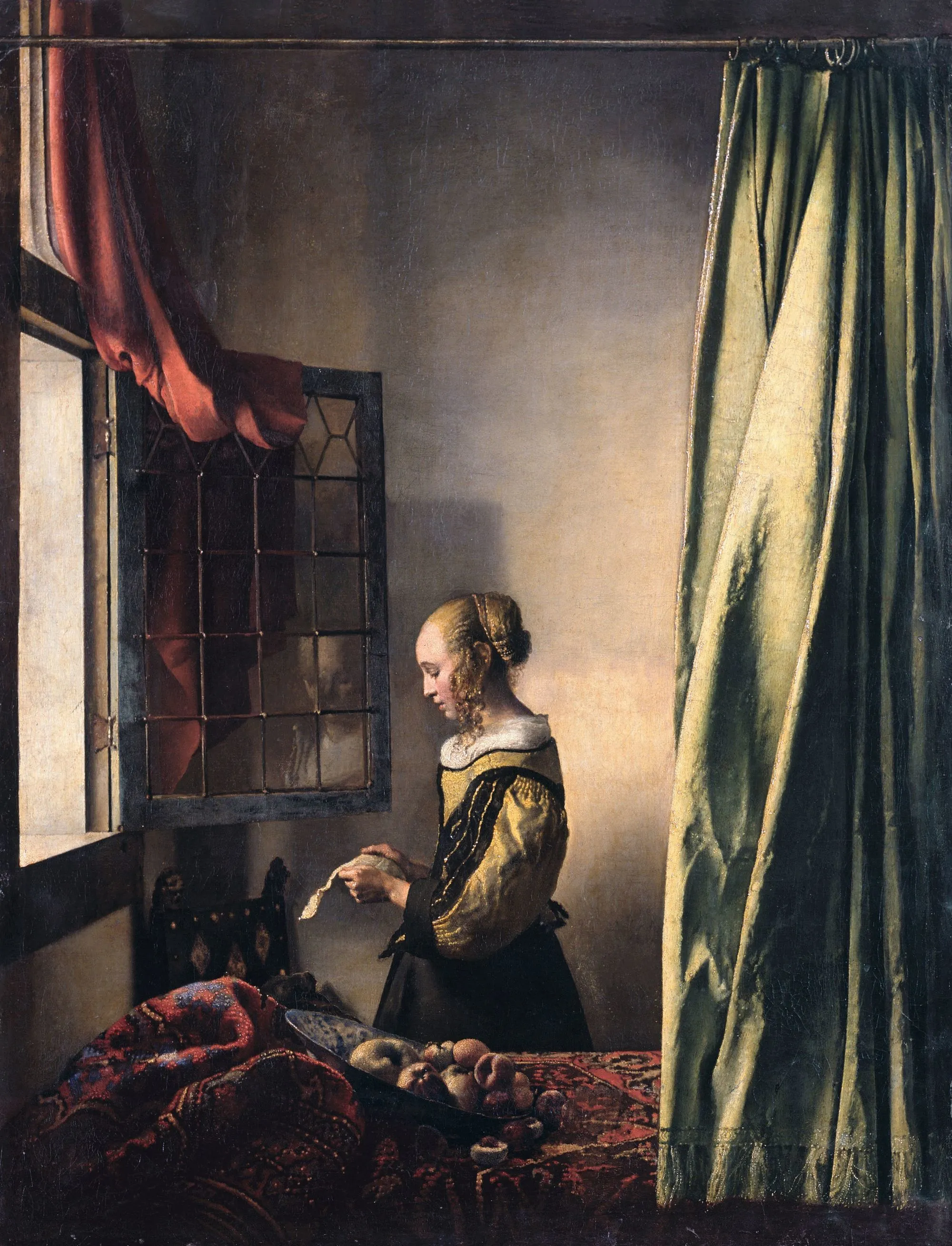 Johannes Vermeer La Liseuse à la fenêtre