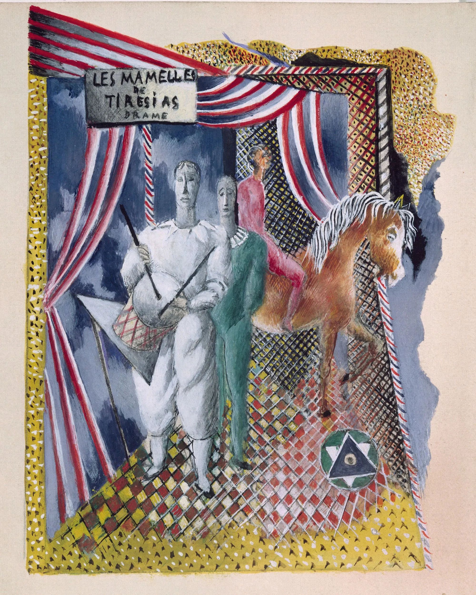 Serge Ferat, couverture pour Les Mamelles de Tirésias, 1918