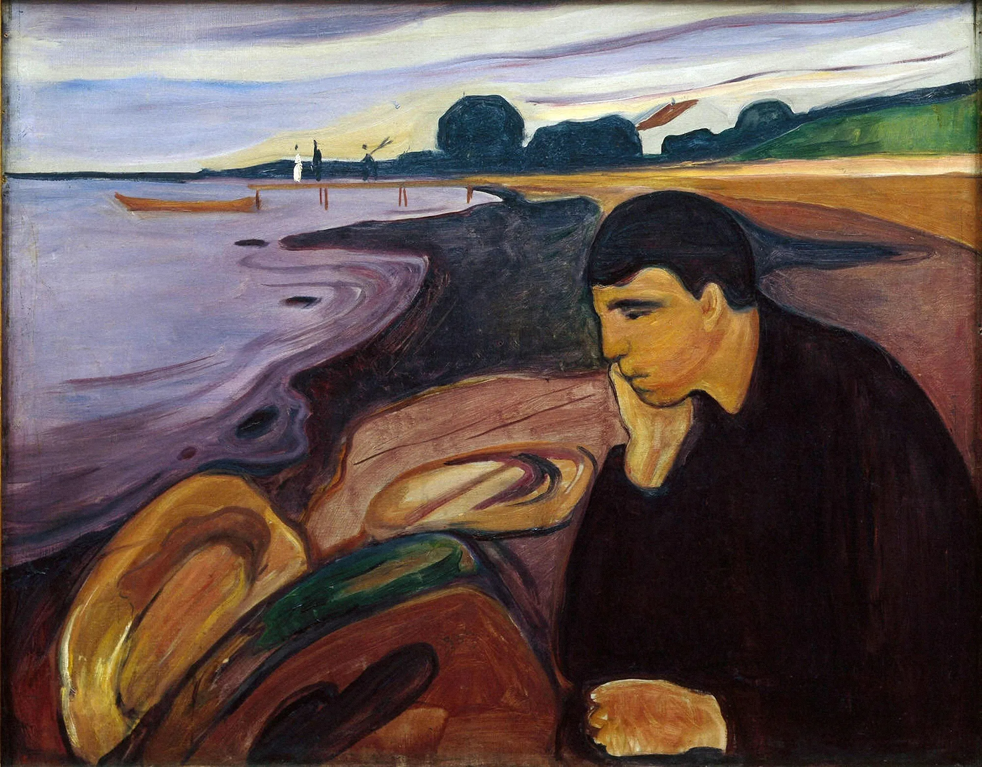 Edvard Munch, Melancholy, 1894-96