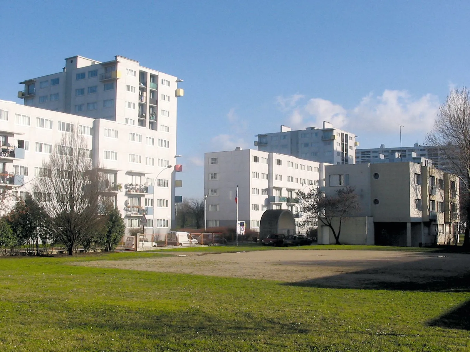 La cité des Cosmonautes à Saint Denis, 2005.