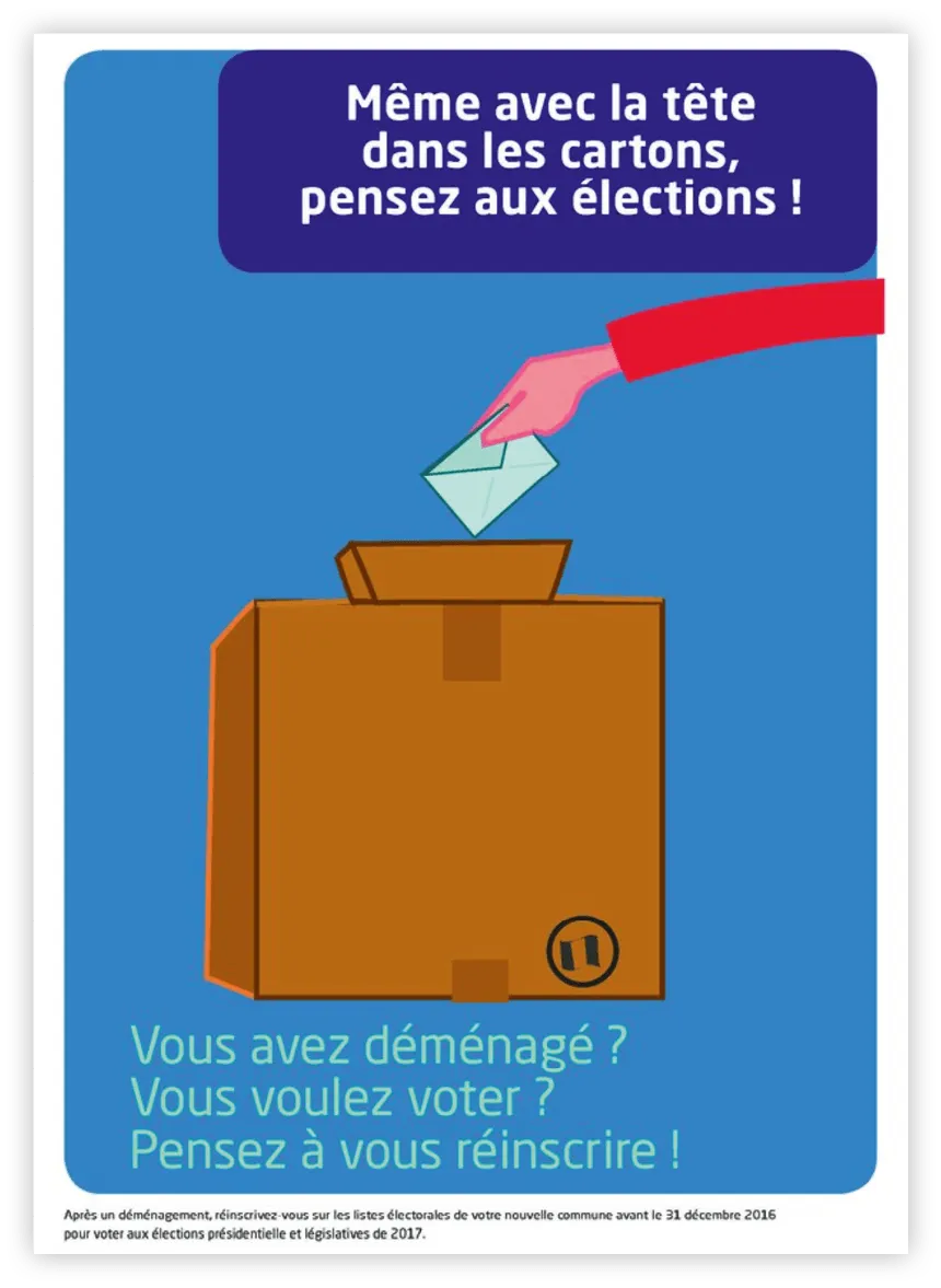 Affiche élections