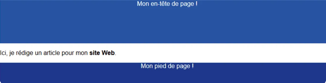 Langages HTML et CSS