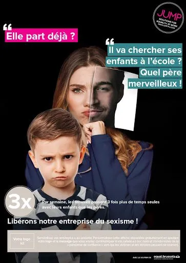 Affiche d'une
campagne de
sensibilisation
JUMP, 2019