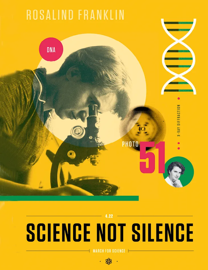 Affiche Science not silence