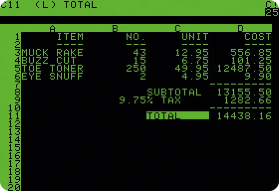 Visicalc