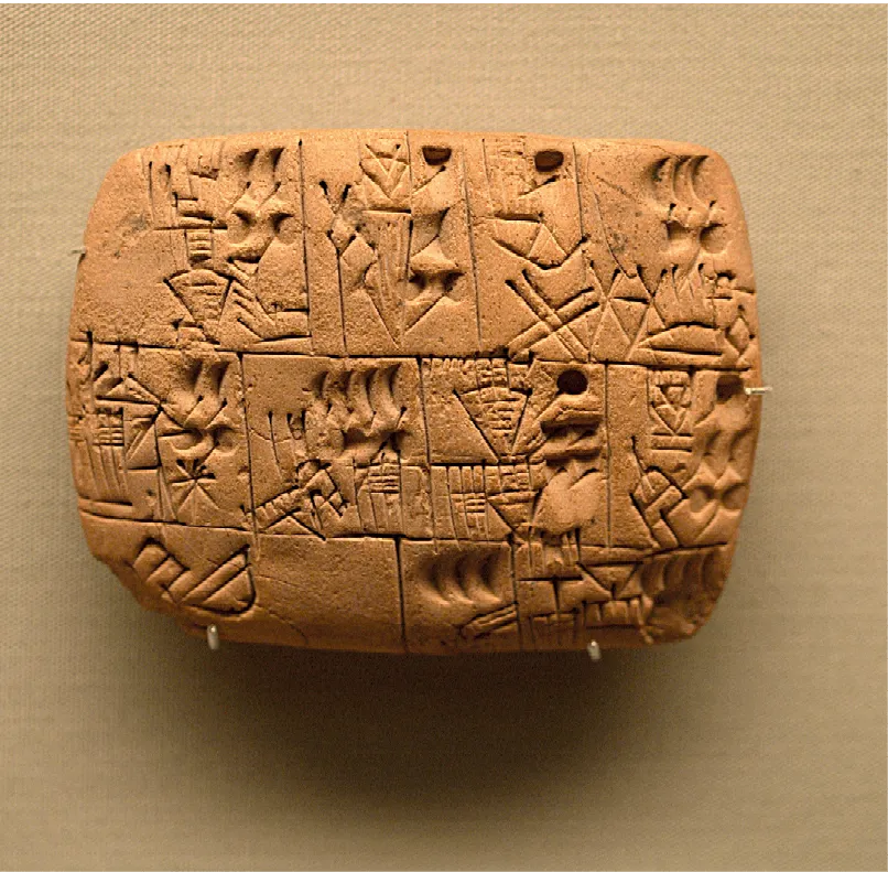tablette sumerienne
