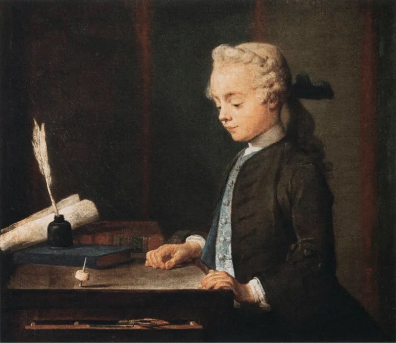 Jean Siméon Chardin, L'Enfant au toton