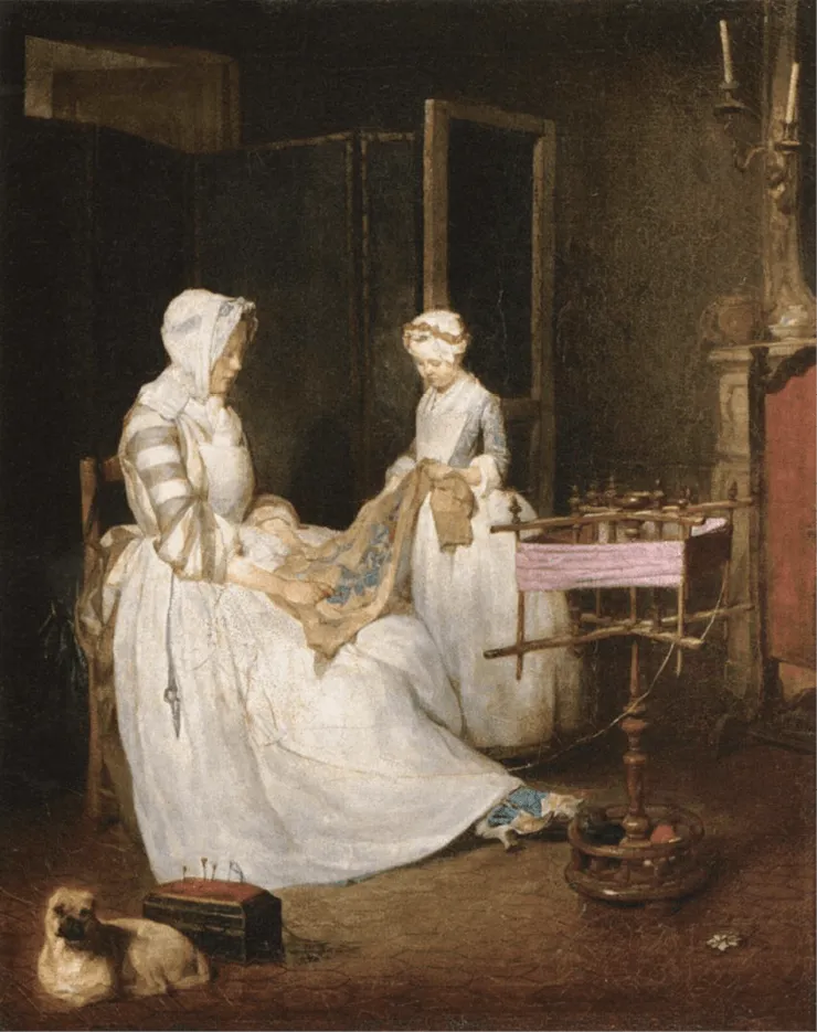Jean Siméon Chardin, La mère laborieuse
