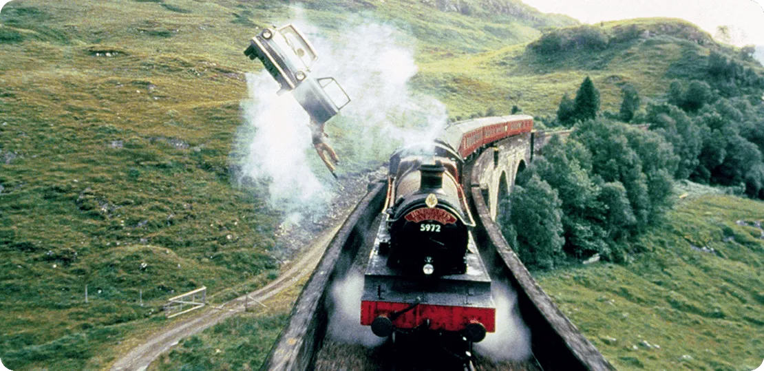 Harry Potter, Poudlard Express