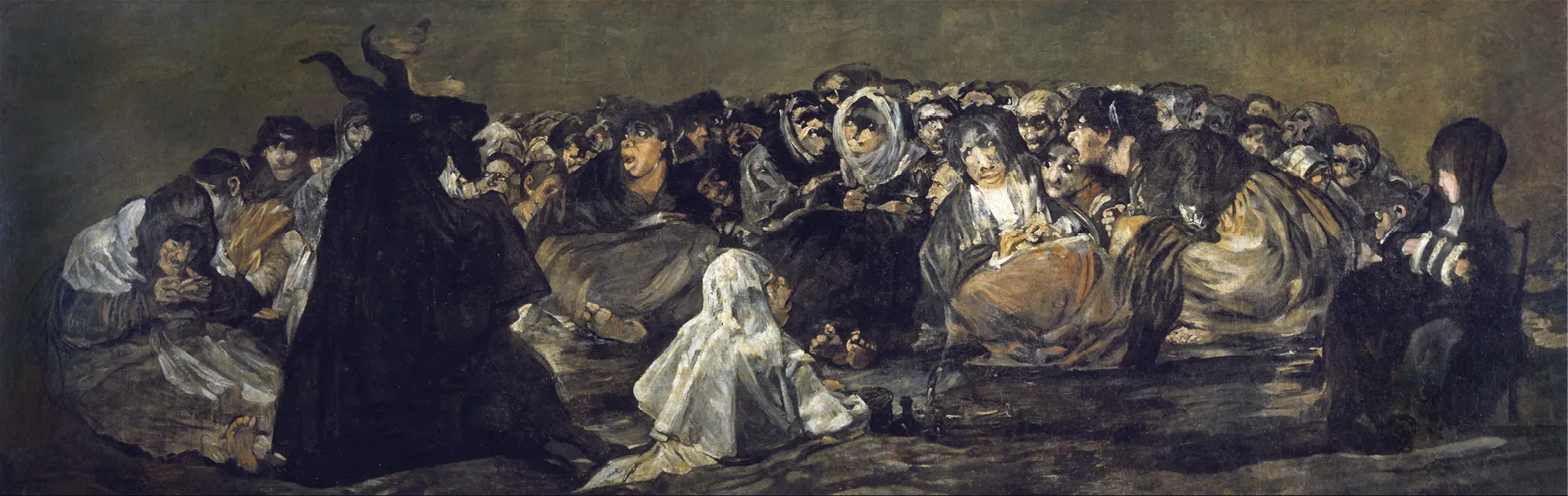 Francisco de Goya, Le Sabbat des sorcières (ou Le Grand Bouc), 1823