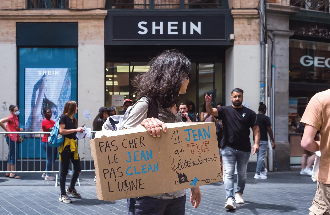 Des associations mobilisées contre Shein