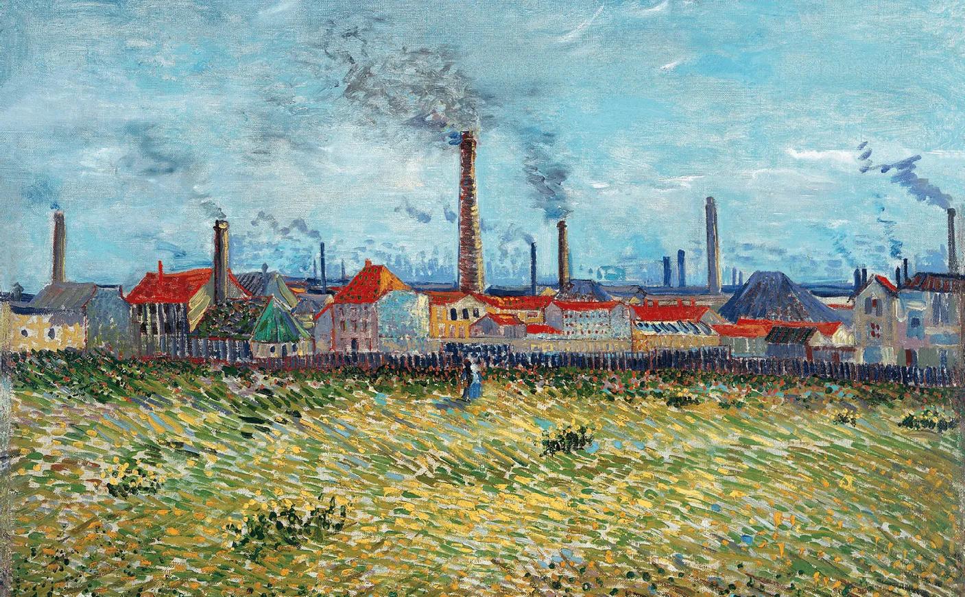 Vincent Van Gogh, Usines à Asnières,
vues du quai de Clichy