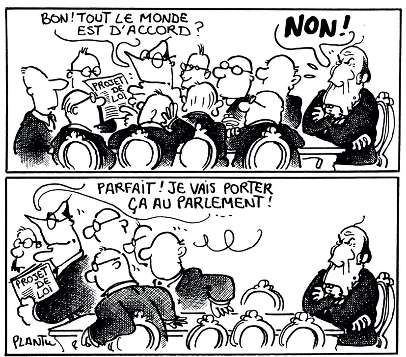 Caricature de Plantu