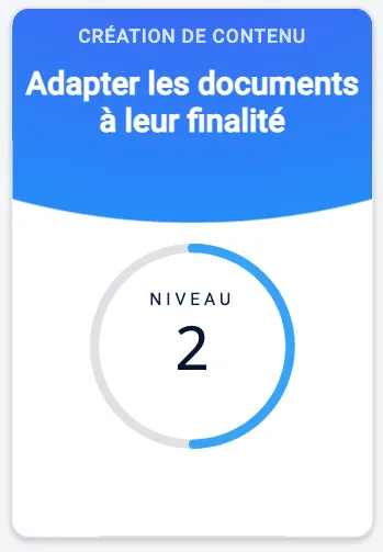 Pix - Adapter des documents à leur finalité - Niveau 2