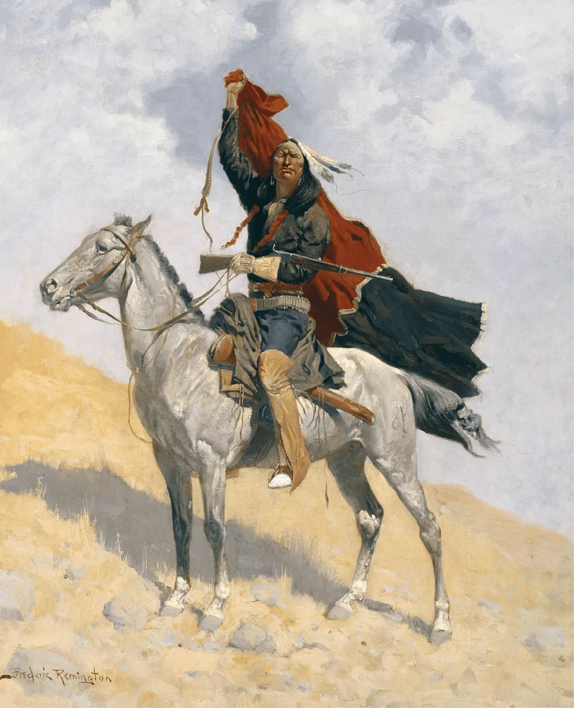 Frederic Remington, The Blanket signal