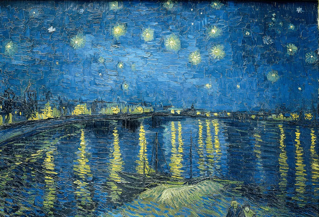 Vincent Van Gogh, Nuit étoilée sur le Rhône