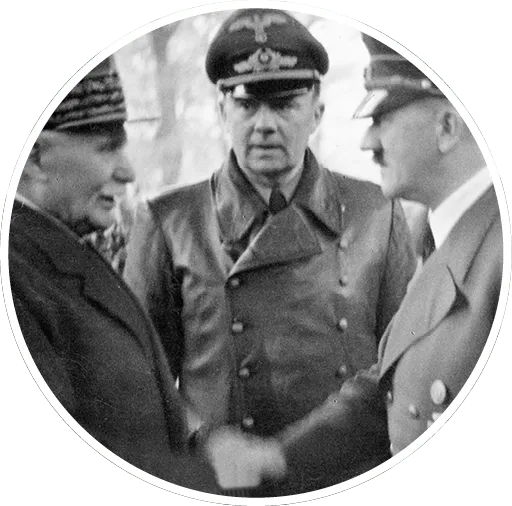 Montoire Pétain et Hitler