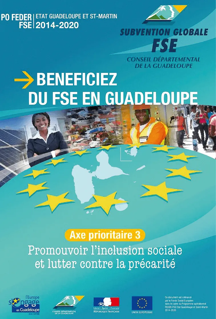 Les actions de l'UE en Guadeloupe pour la période 2014-2020