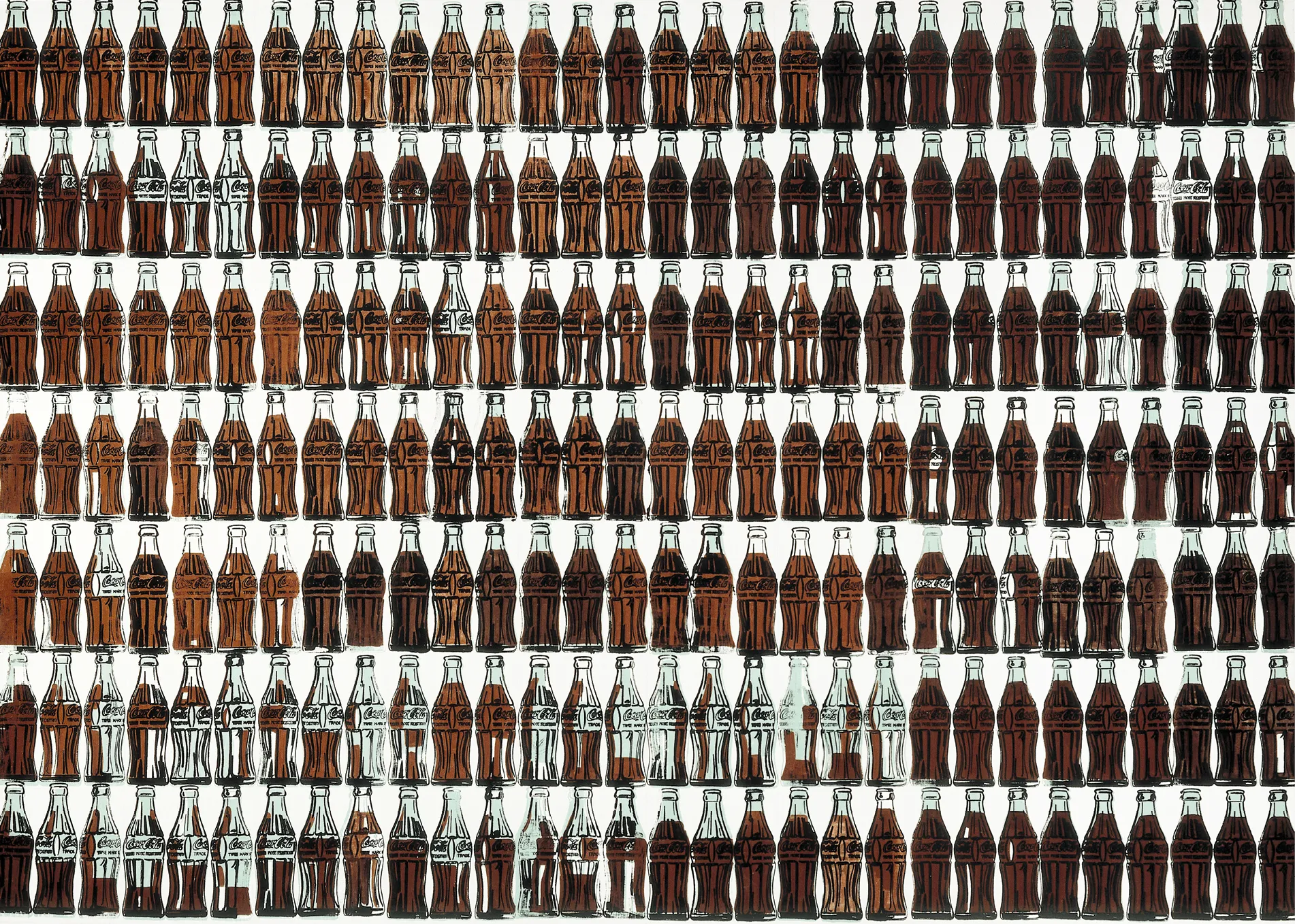 Andy Warhol, 210 Coca-Cola Bottles (210 bouteilles de Coca-Cola), 1962