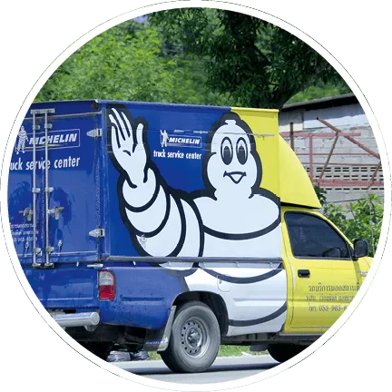 camion michelin