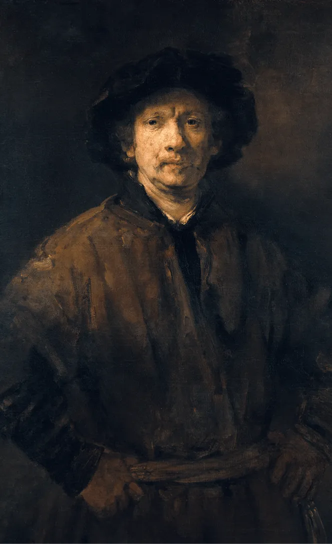 Rembrandt,
Autoportrait