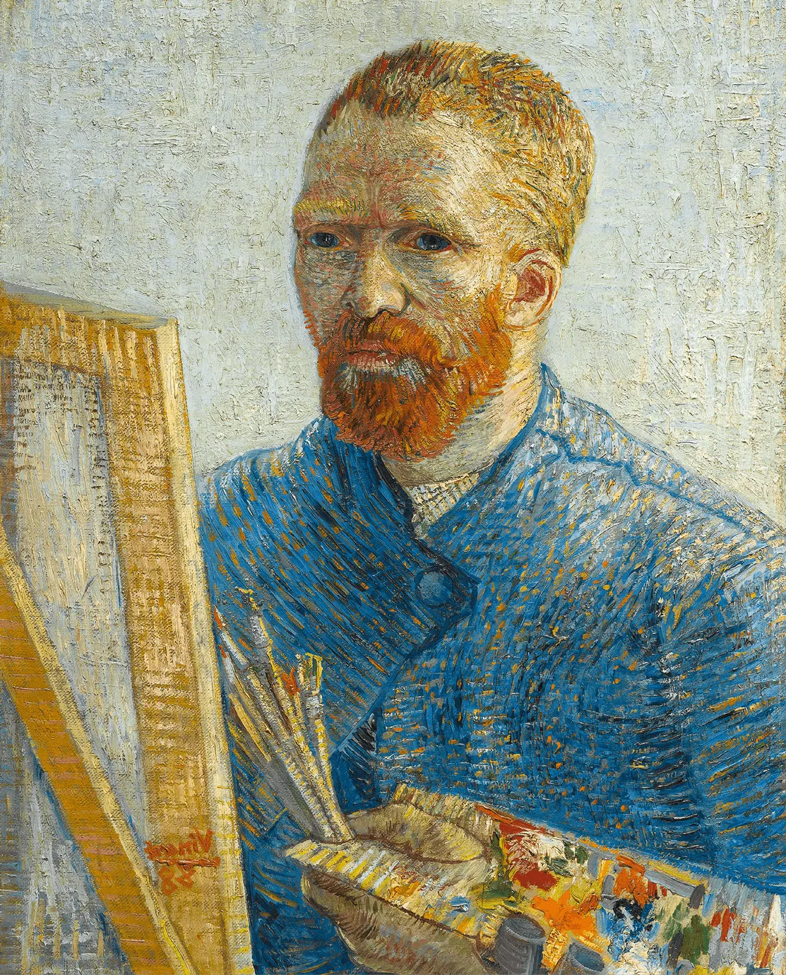 Vincent Van Gogh, Autoportrait de l'artiste