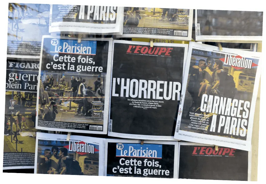 La France frappée par le terrorisme