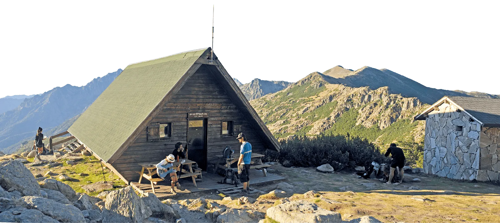 Le refuge de Petra Piana, Corse.