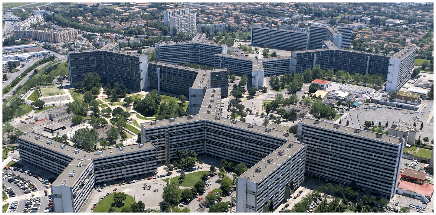 Les quartiers de Bellefontaine et La Reynerie, dans le grand ensemble du Mirail.