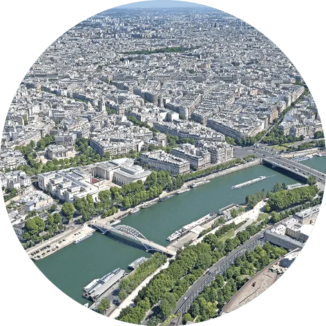 L'urbanisation autour de la Seine