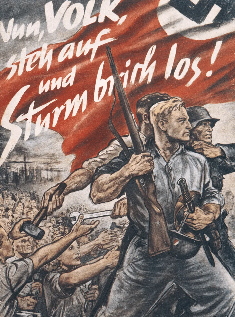 affiche propagande nazie