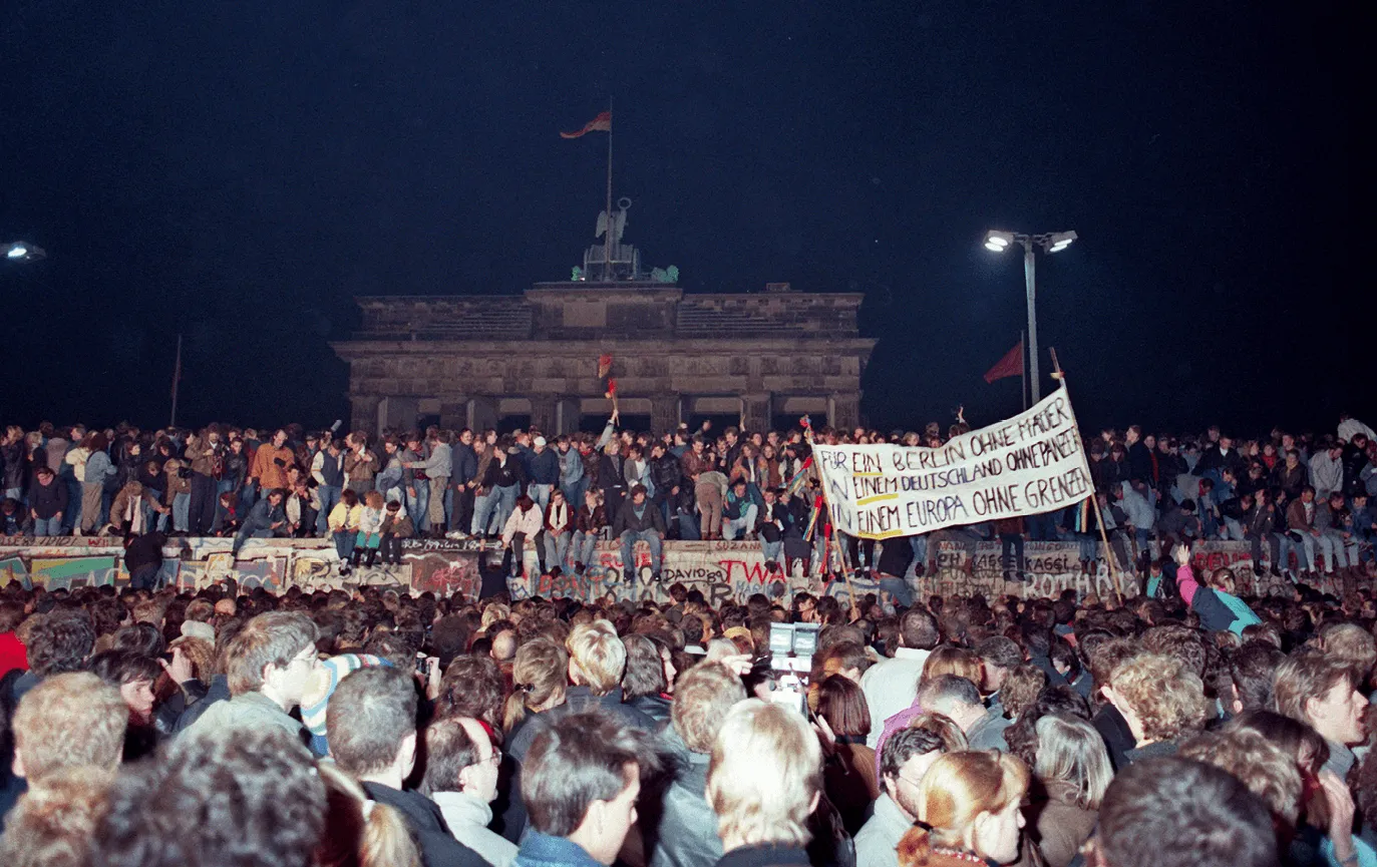 La chute du mur de Berlin