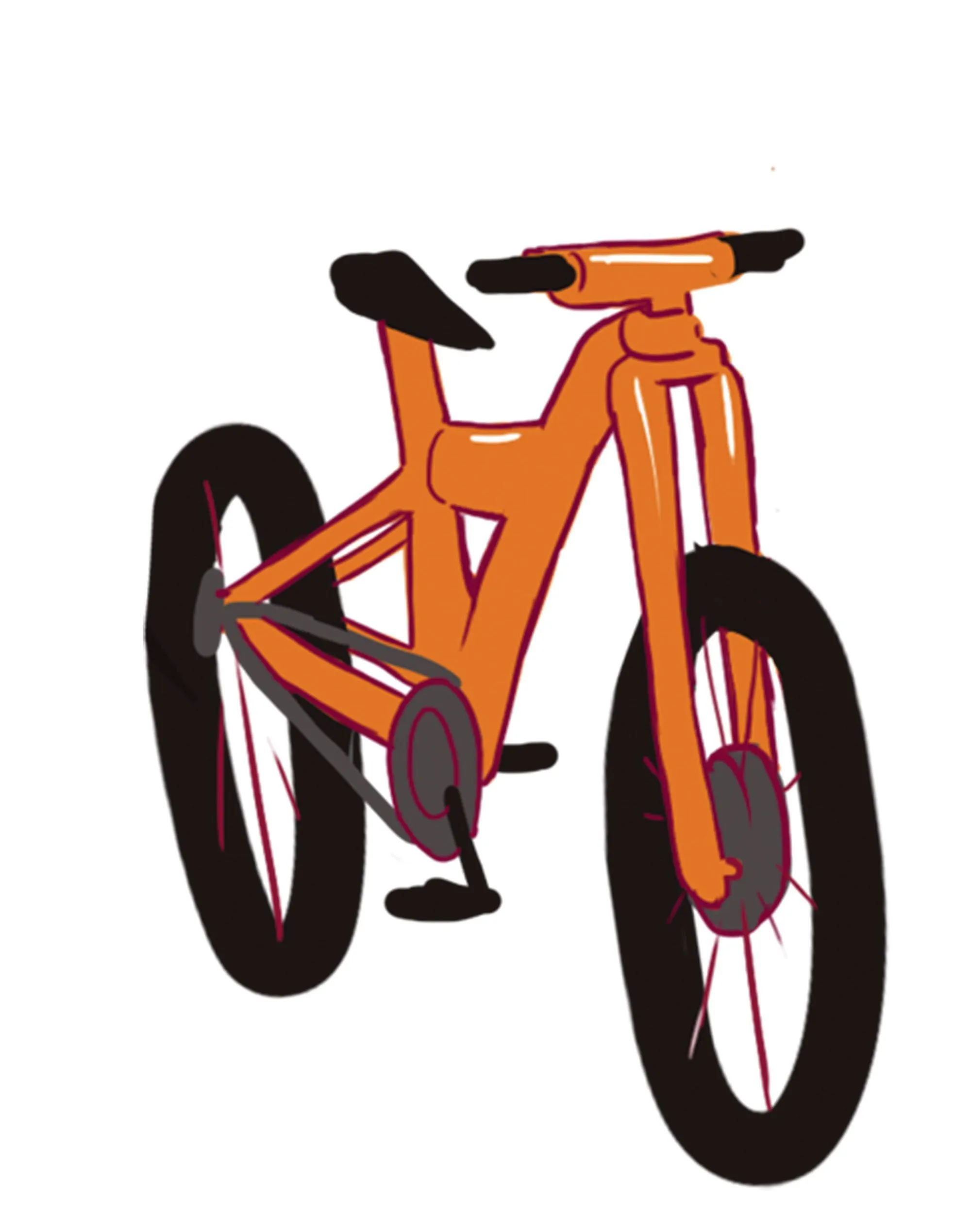 Illustration d'un vélo.
