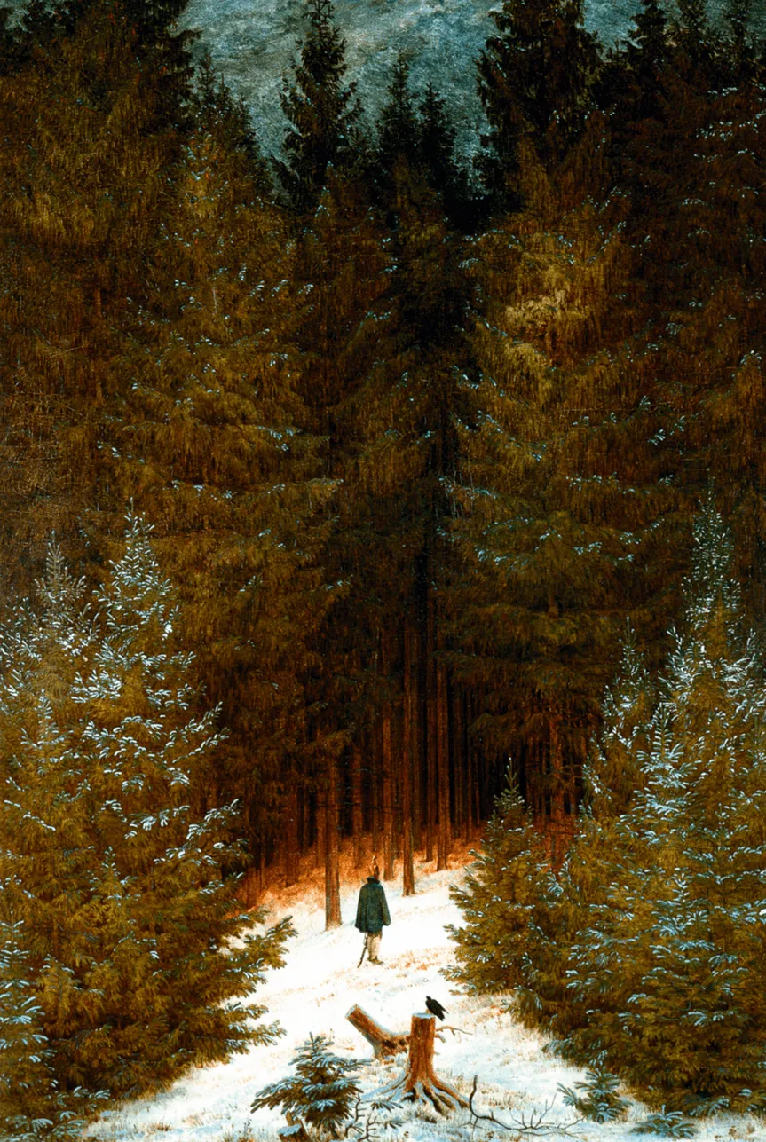 Caspar David Friedrich, Le Chasseur dans la forêt