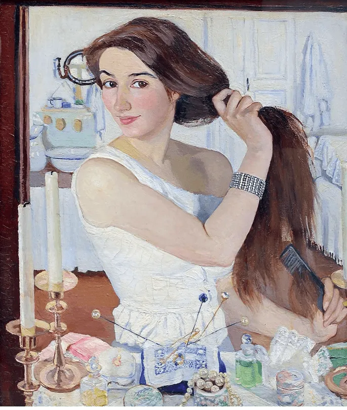 Zenida Serebriakova,
Autoportrait à la coiffeuse