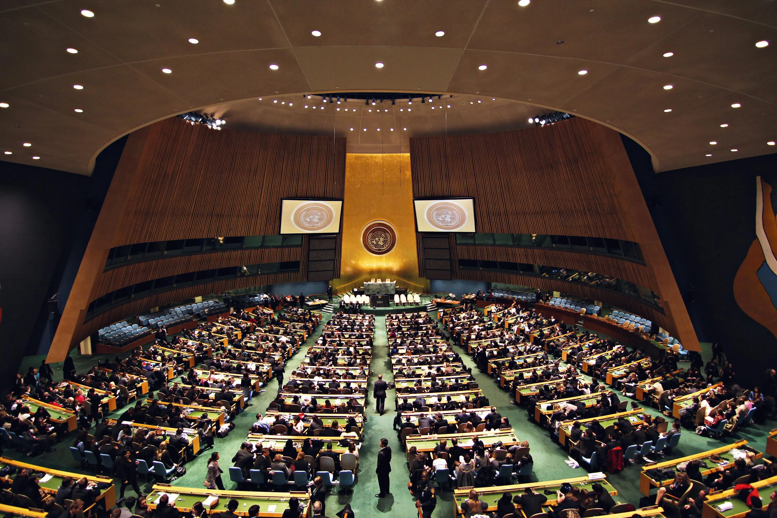 Assemblée générale des Nations Unies, New York.