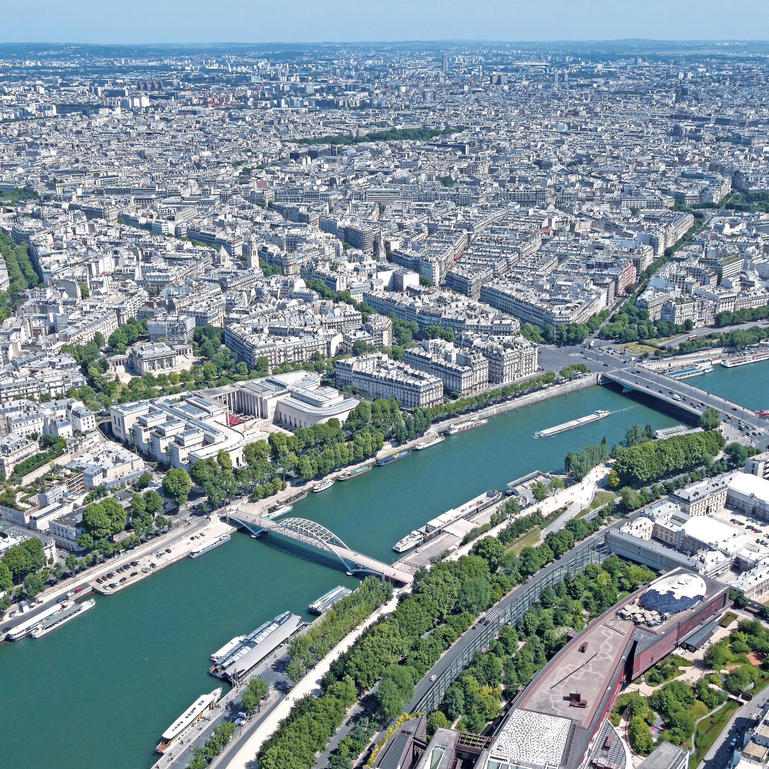  L'urbanisation autour de la Seine.