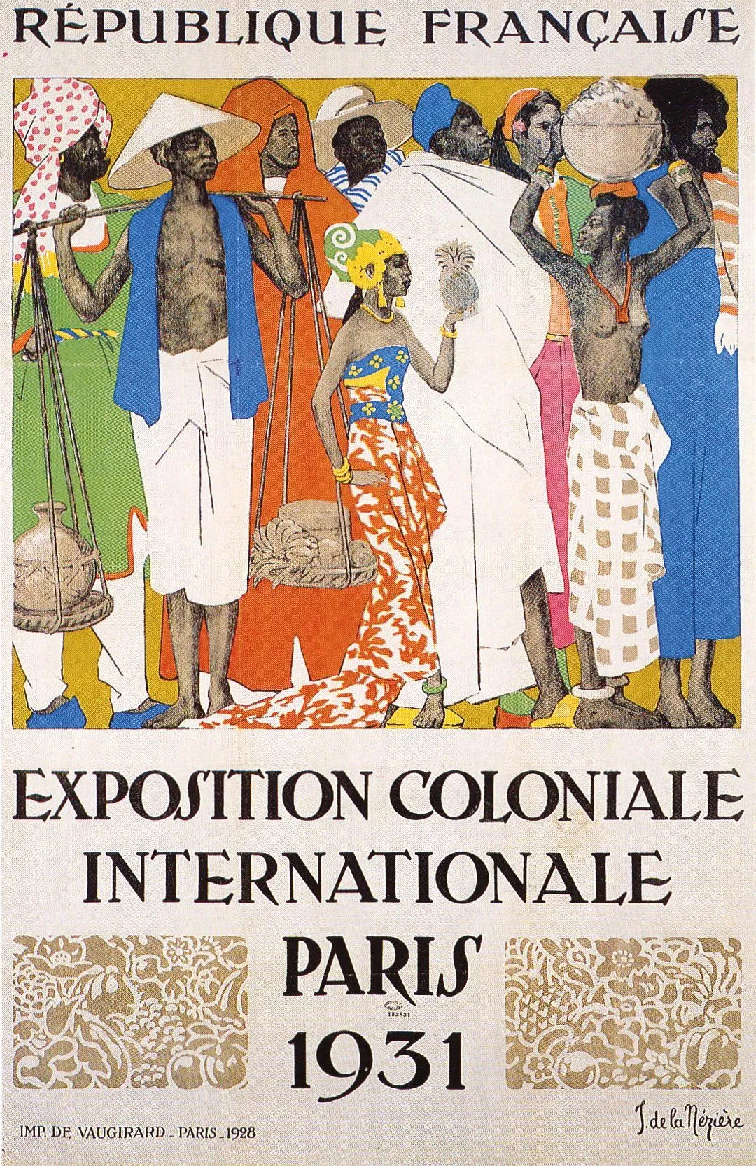 Affiche pour l'Exposition coloniale de Paris, 1931.
