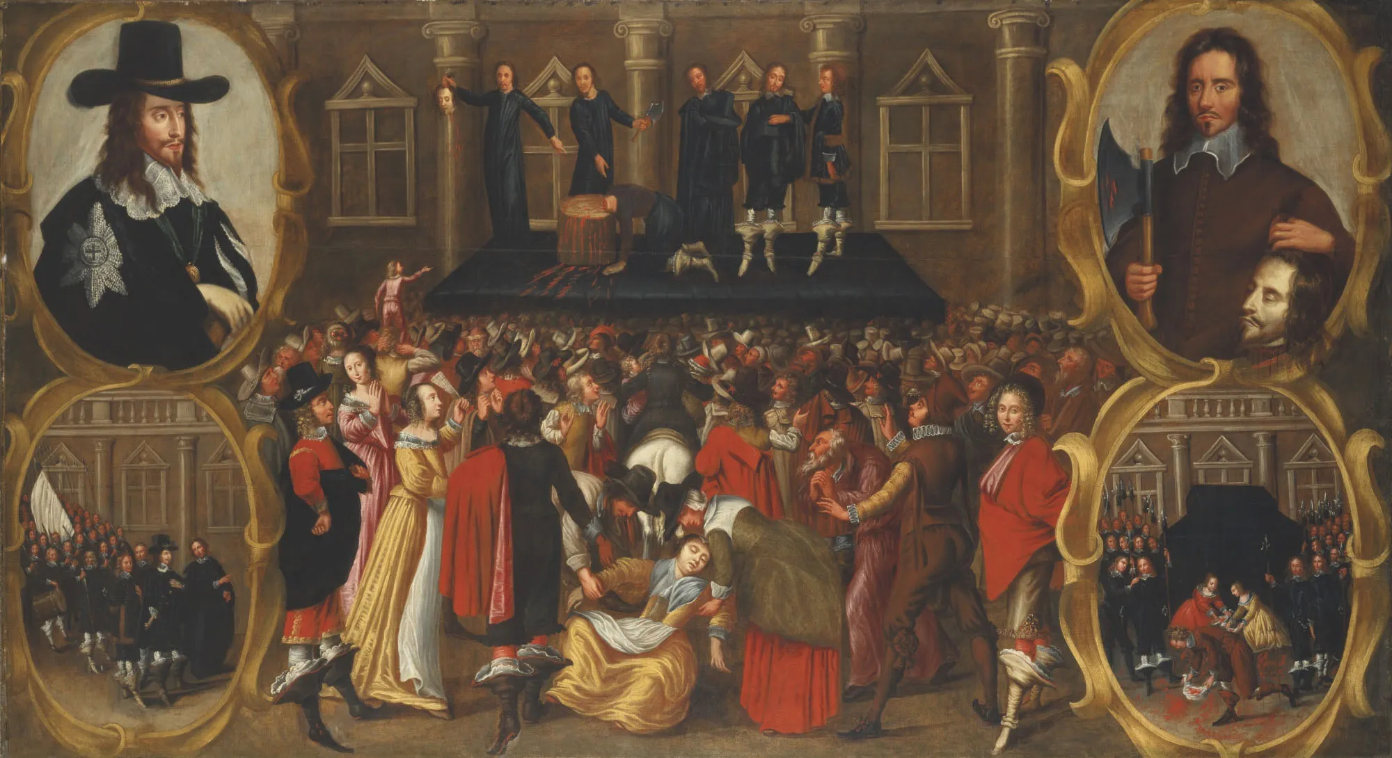 Tableau de l'execution de Charles Ier
