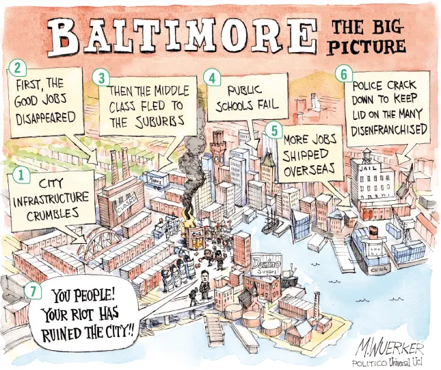 Doc. 3 Baltimore (États-Unis), une ville en crise