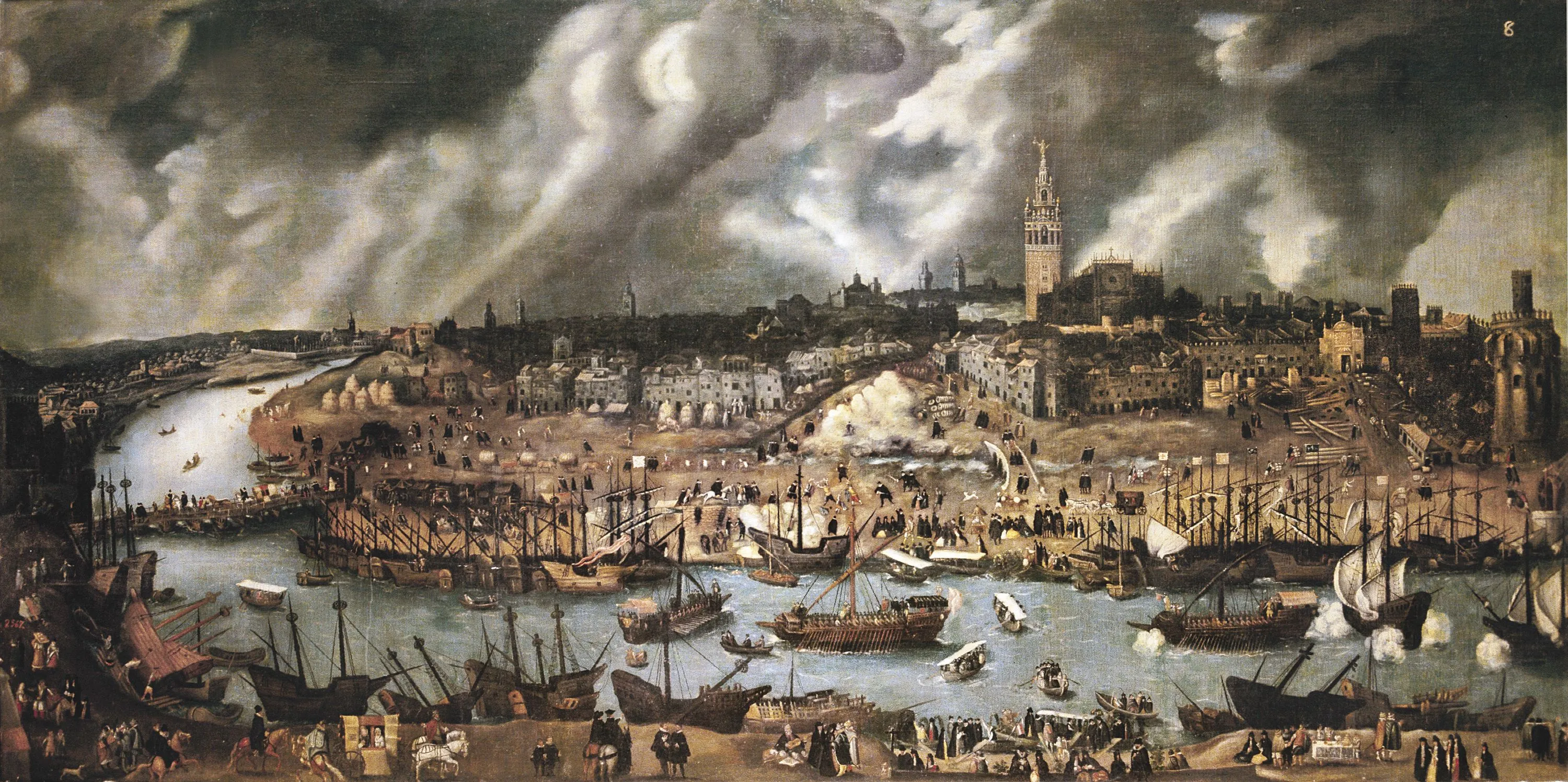 Doc. 1 : Séville, le grand port de l'empire