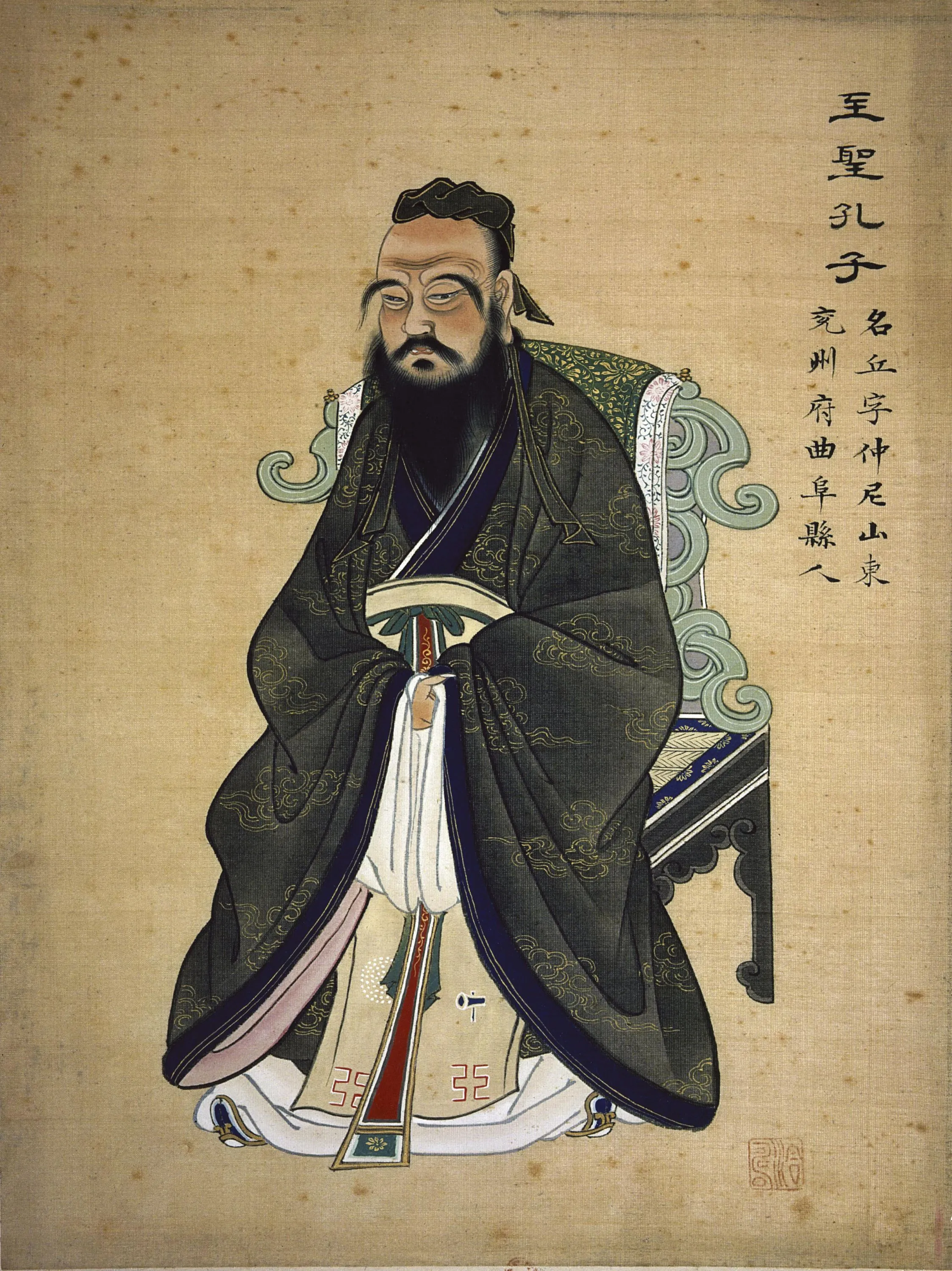 Portrait de Confucius