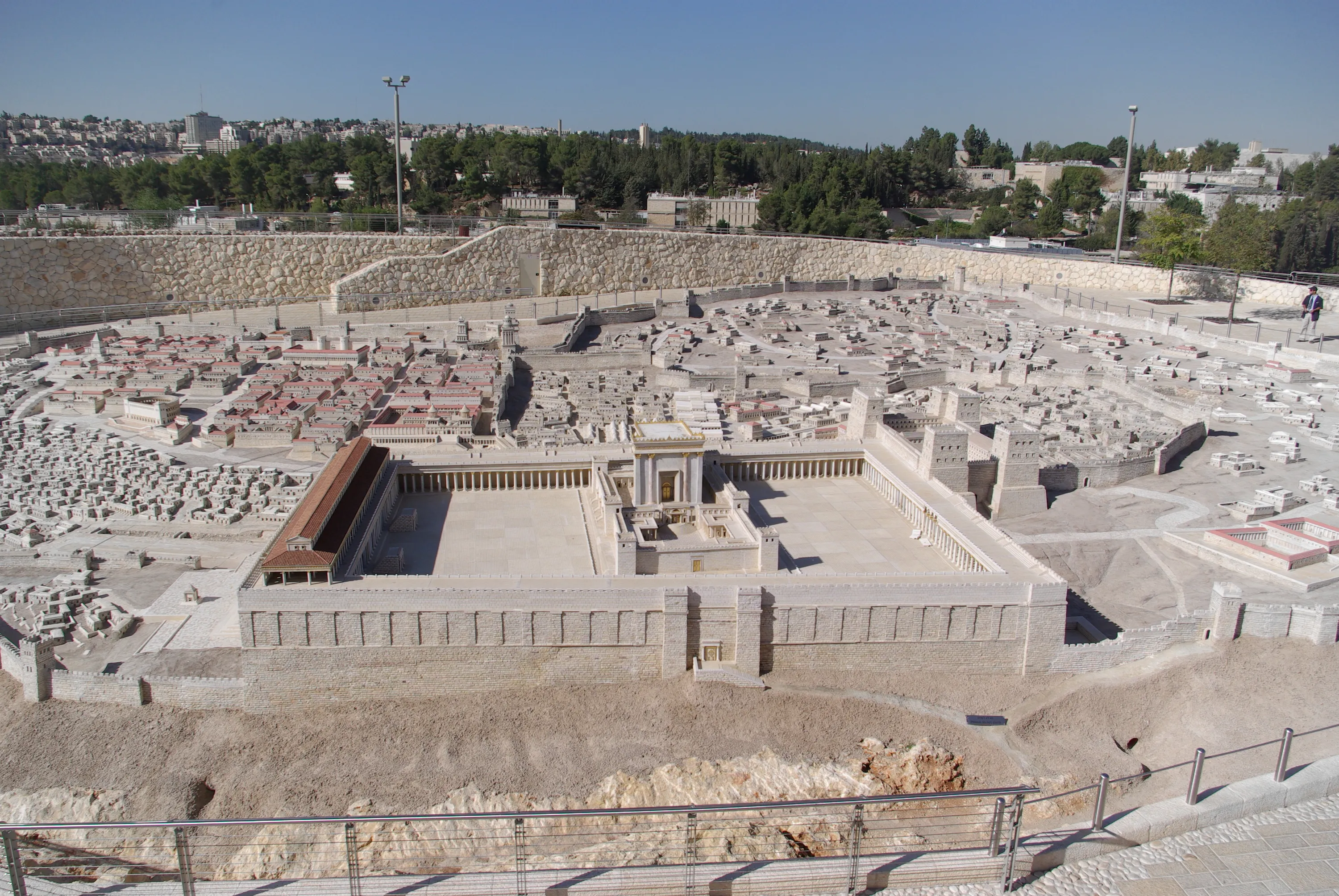 Maquette du Second Temple à Jérusalem