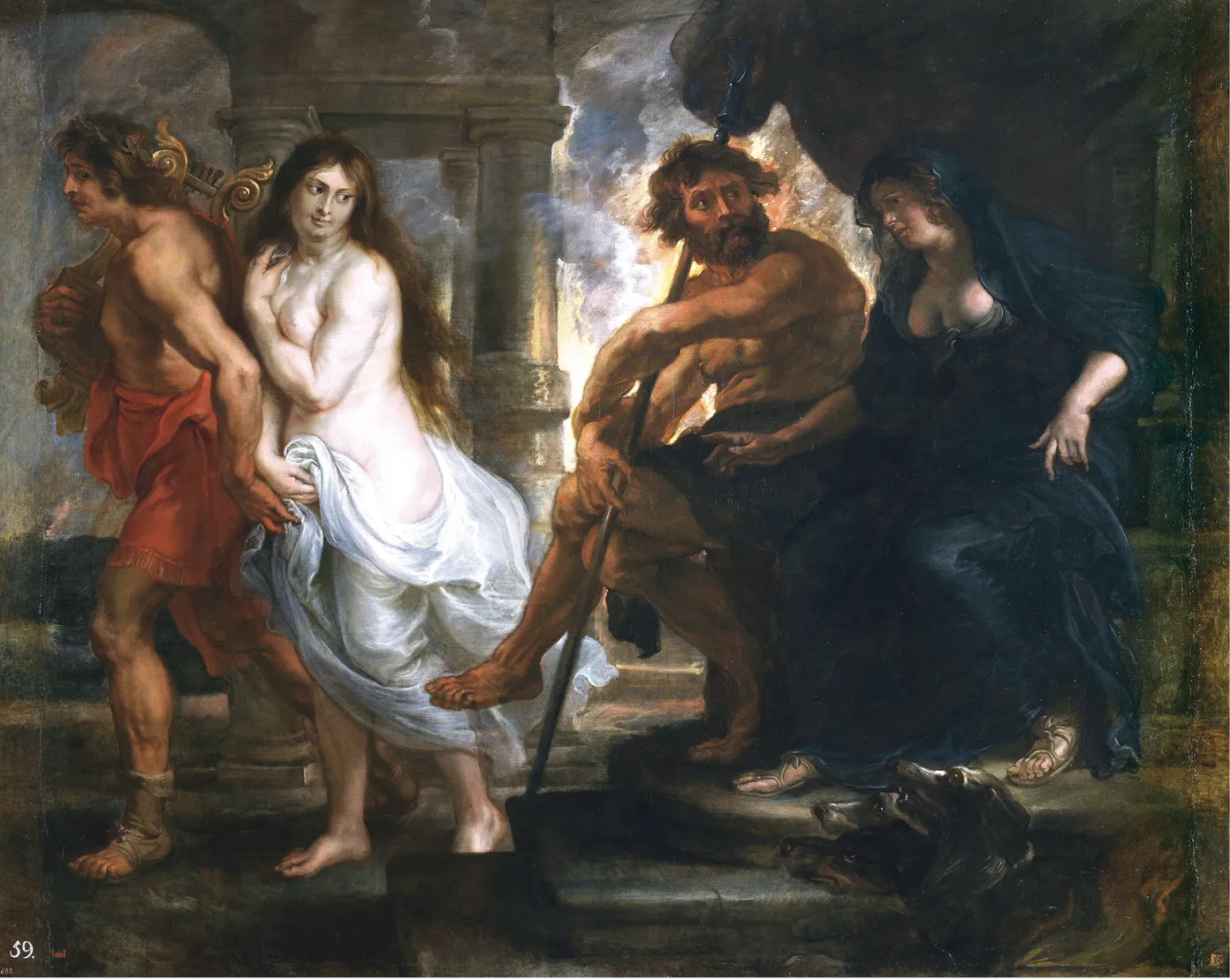 Pierre Paul Rubens, Orphée
et Eurydice