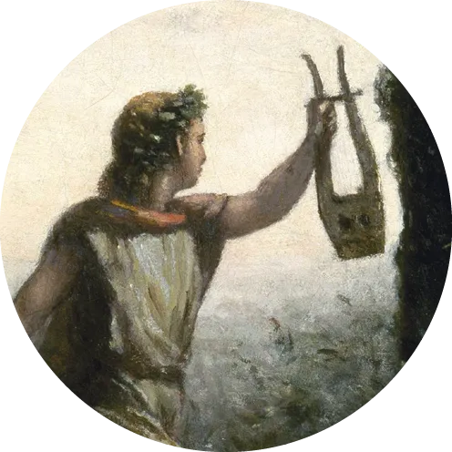 Camille Corot, Orphée ramenant Eurydice des Enfers